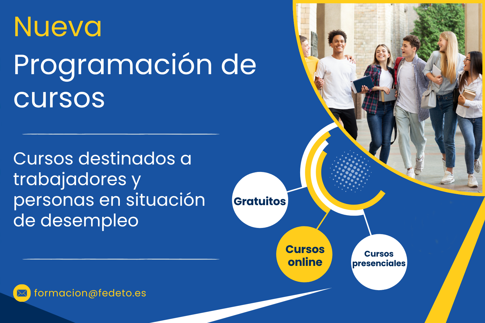 Nueva programación de cursos
